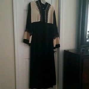 Ladies full length Arabic inspired dress